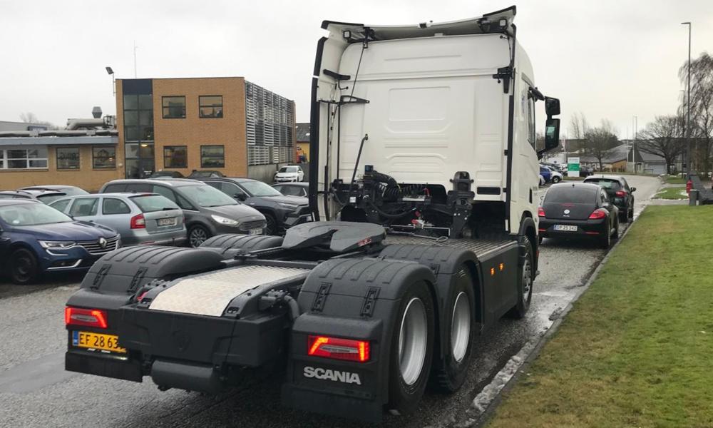 Scania 560 R til Gunnar Nielsen A/S i Aars. Scania 560 R til Gunnar Nielsen A/S i Aars.