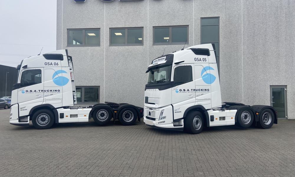 Volvo FH Aero 6x2 TC til GSA Trucking. Volvo FH Aero 6x2 TC til GSA Trucking.