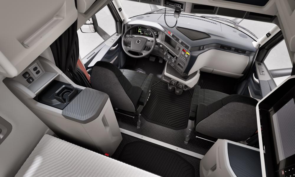 Ny Volvo VNR - set indefra. Ny Volvo VNR - set indefra.