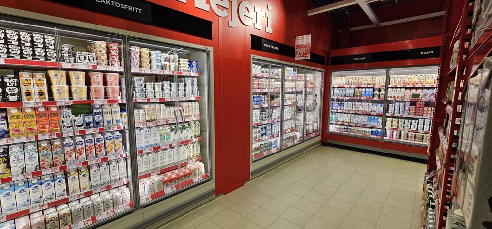 Mejeriavdelningen på Willys Hemma Oxie Centrum Mejeriavdelningen på Willys Hemma Oxie Centrum