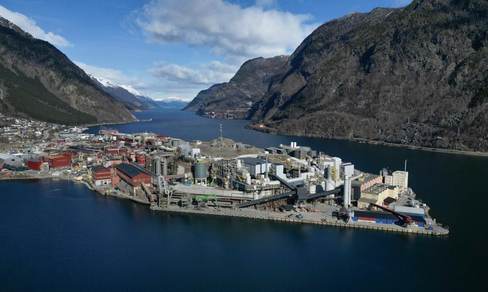 Boliden Odda har i dag invigts efter stora förändringar. Boliden Odda har i dag invigts efter stora förändringar.