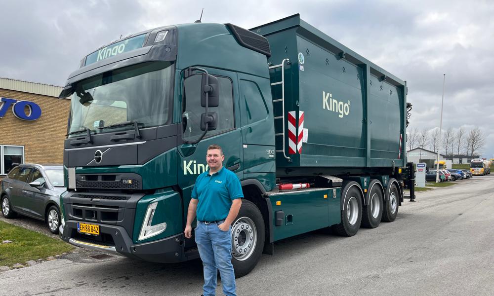 Volvo FMX500 8x4 til Kingo. Volvo FMX500 8x4 til Kingo.
