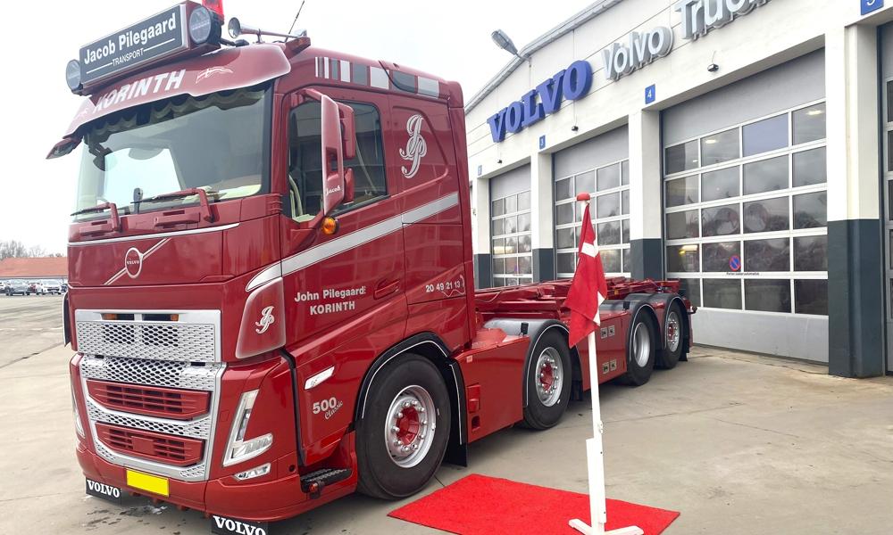 Volvo FH500 til Jacob Pilegaard Transport. Volvo FH500 til Jacob Pilegaard Transport.