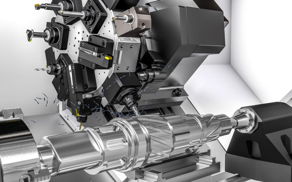 SolidCAM Swiss-Type-maskinering. SolidCAM Swiss-Type-maskinering.