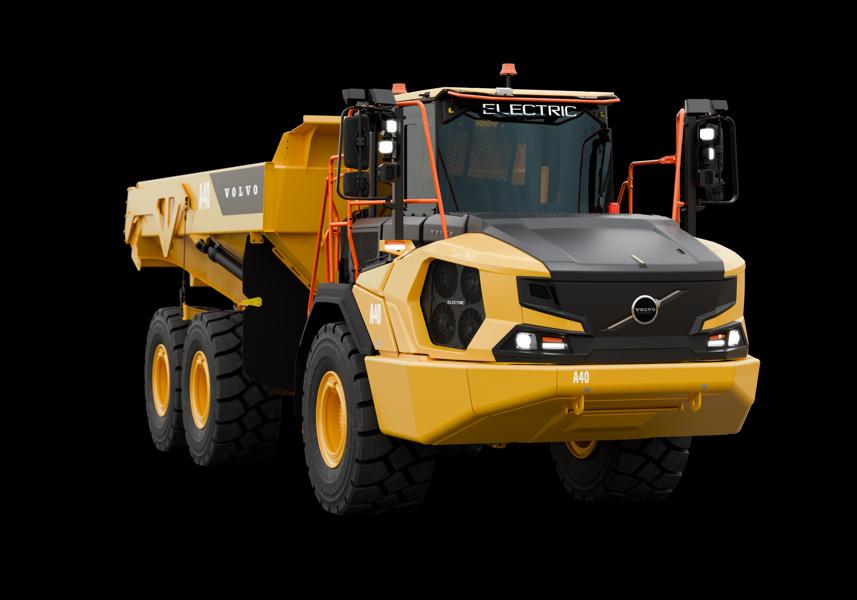 A40 Electric var inte med på Bauma, men är en av de två eldumpermodellerna. A40 Electric var inte med på Bauma, men är en av de två eldumpermodellerna.