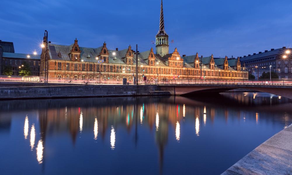 Børsen i København inden branden i 2024. Børsen i København inden branden i 2024.