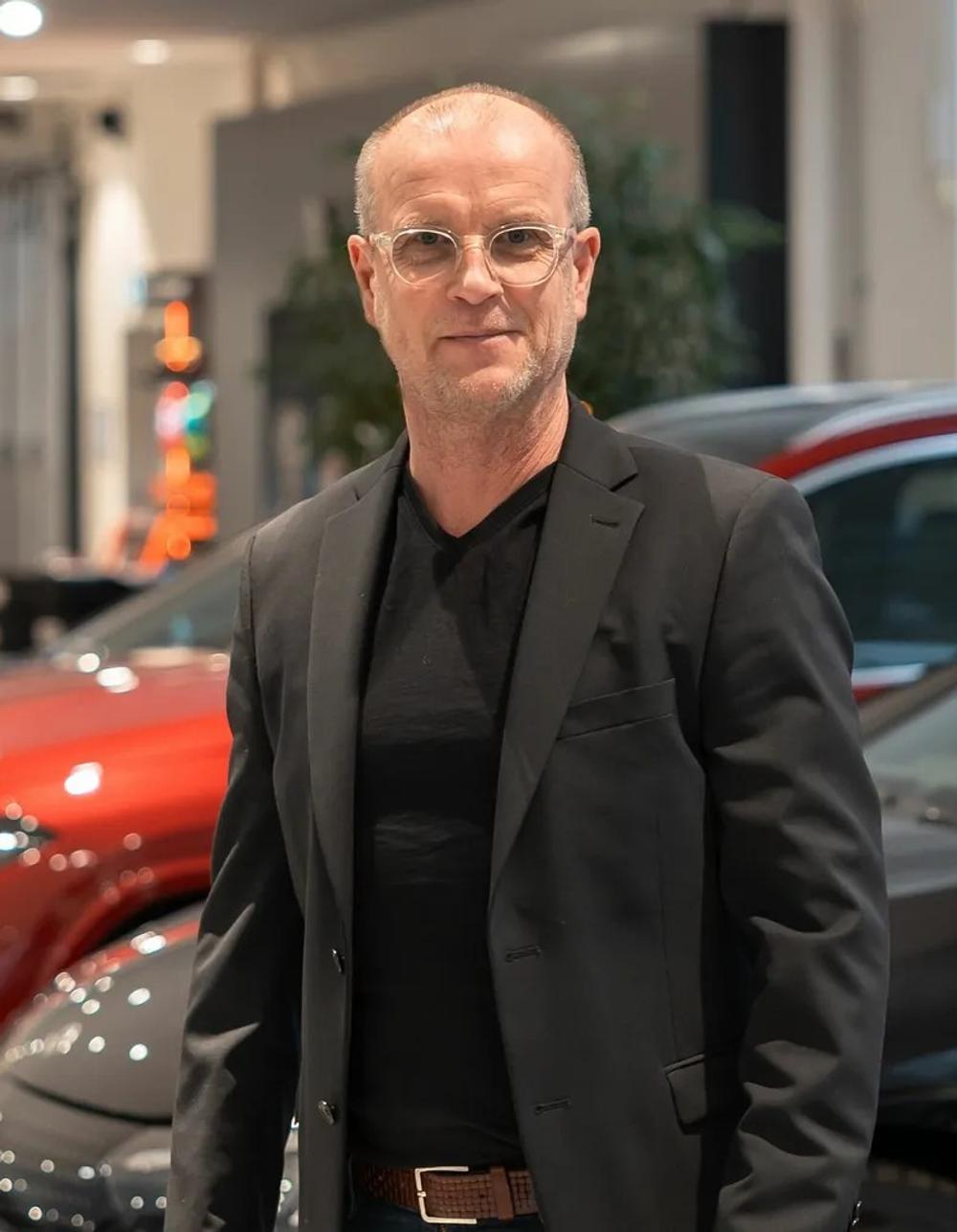 Kenneth Landrin, vd på Landrins Bil AB. Kenneth Landrin, vd på Landrins Bil AB.