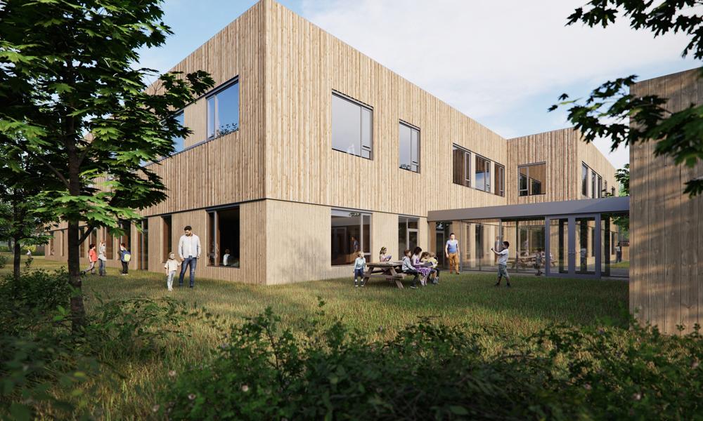 Stigende elevtal og ændringer på specialområdet i Aalborg Kommune er baggrund for at Sofiendalskolen til- og ombygges. Stigende elevtal og ændringer på specialområdet i Aalborg Kommune er baggrund for at Sofiendalskolen til- og ombygges.