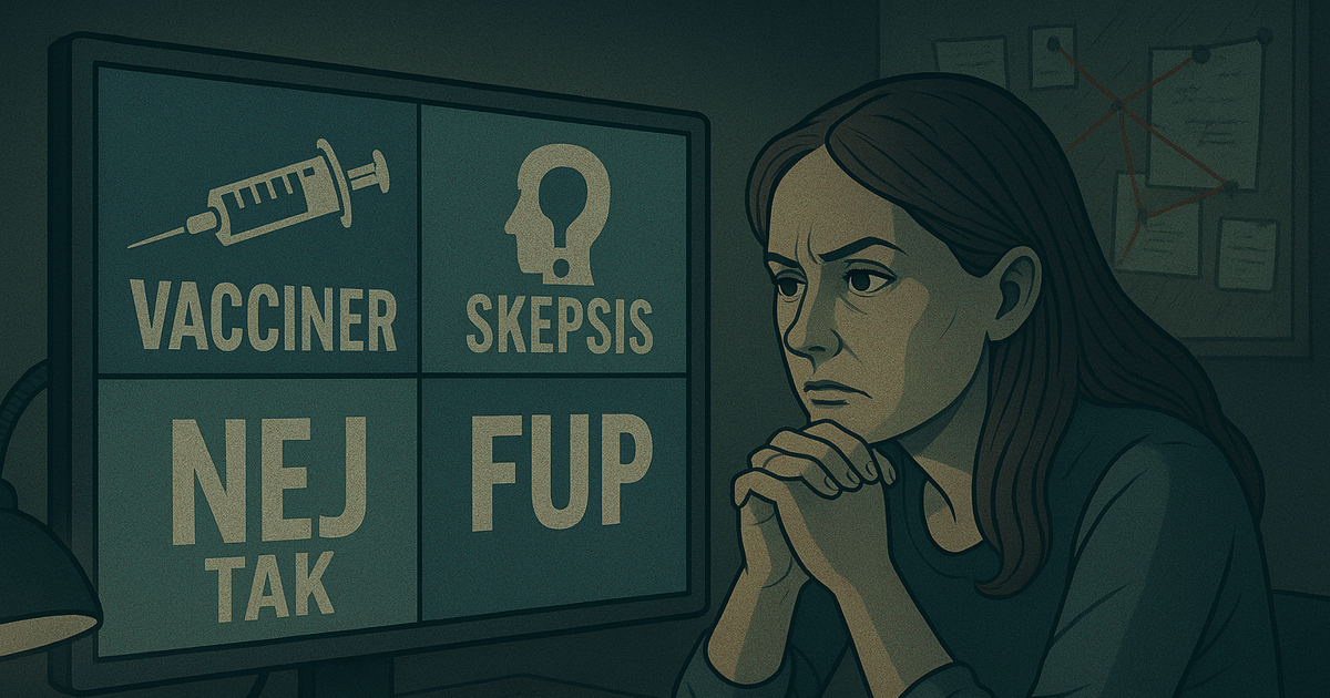 Frygt og misinformation: Hvorfor er din veninde pludselig blevet vaccine-skeptiker? Ekspertens forklaring