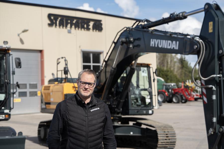 Thomas Svederus, försäljningschef på Staffare. Thomas Svederus, försäljningschef på Staffare.