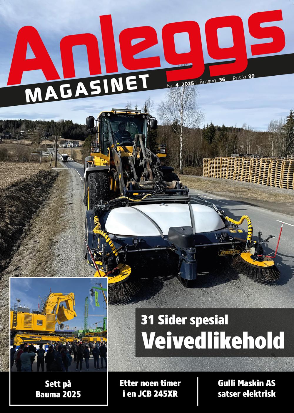 Nå er det nyeste AnleggsMagasinet ute. Nå er det nyeste AnleggsMagasinet ute.