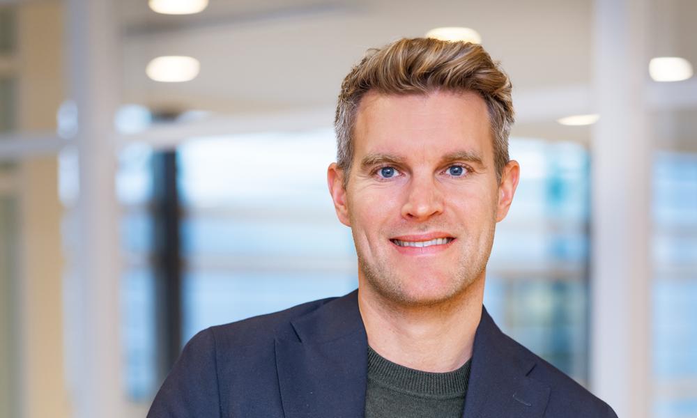 Martin Emil Larsen, vd för DSV Air & Sea. Martin Emil Larsen, vd för DSV Air & Sea.