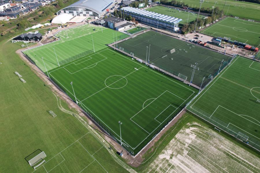 Det helt nye baneanlæg i Valby Idrætspark. Det helt nye baneanlæg i Valby Idrætspark.