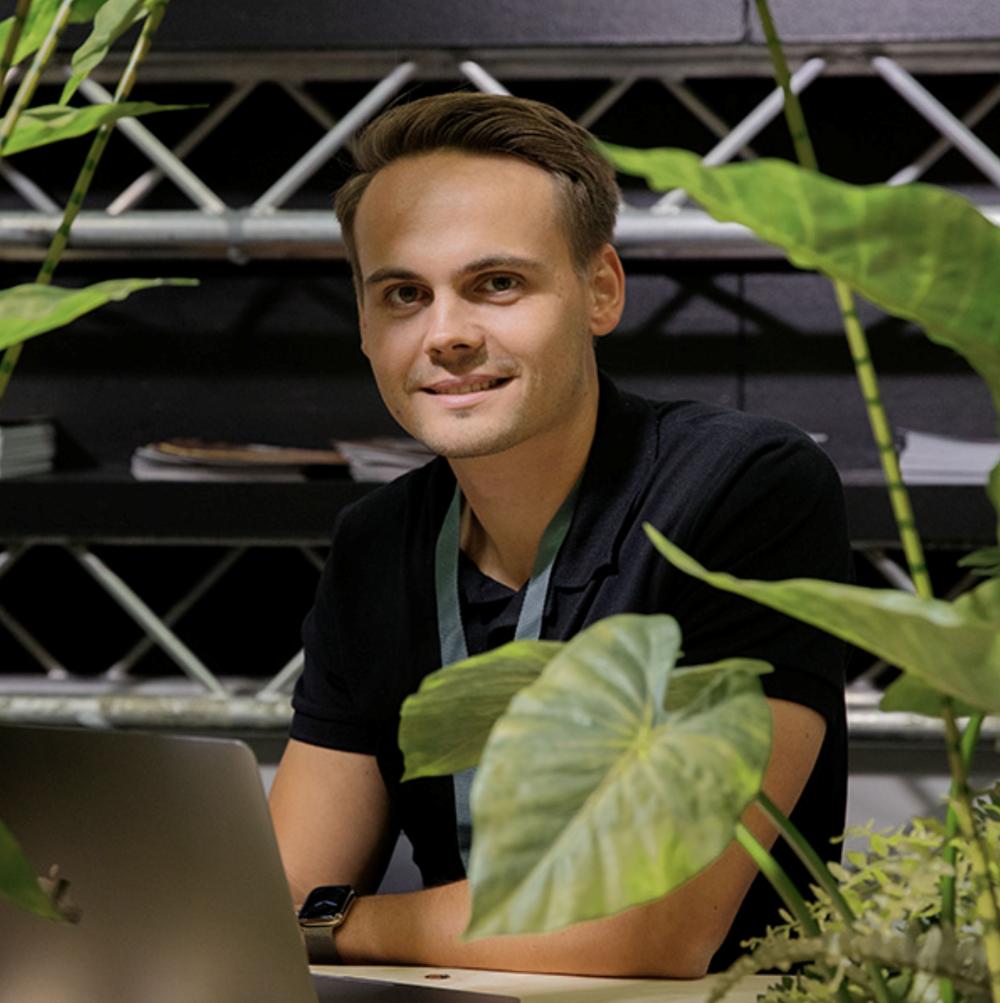 Christoffer Johnsson, vd, Taigatech Christoffer Johnsson, vd, Taigatech