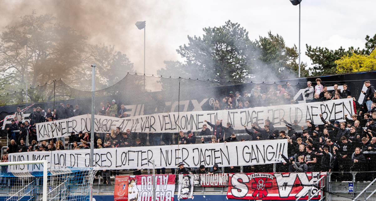 Klar markering fra sure AaB-fans | Nordjyske.dk