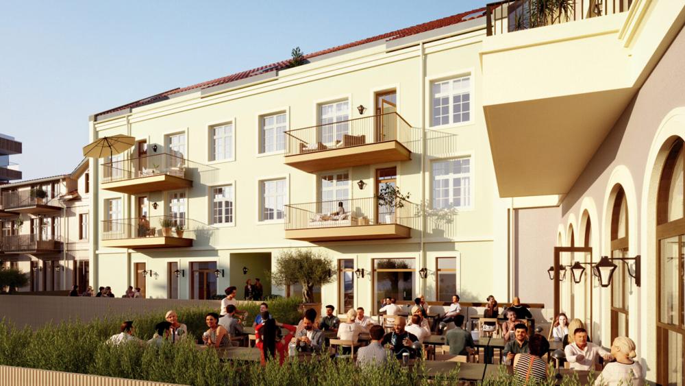 Bakgården i Foynkvartalet Bakgården i Foynkvartalet