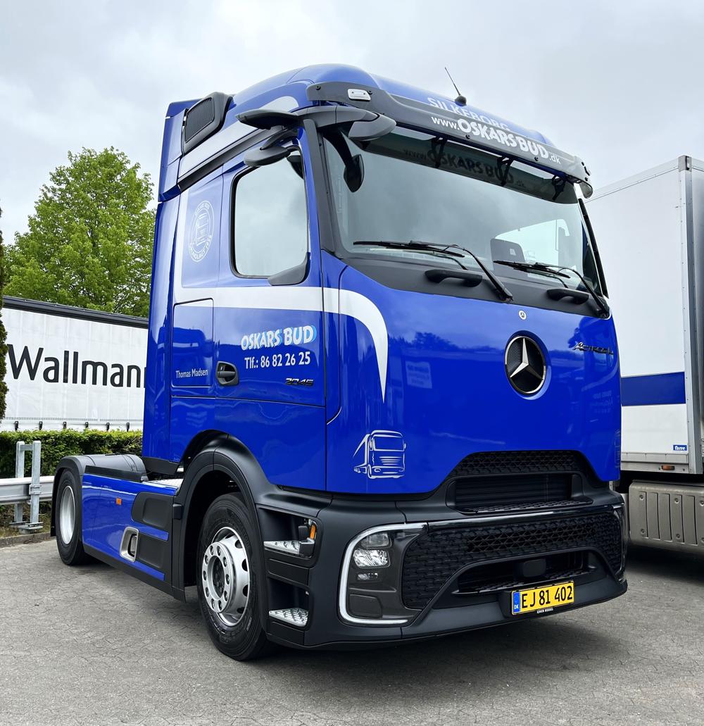 Actros L 1845 til Oskars Bud. Actros L 1845 til Oskars Bud.