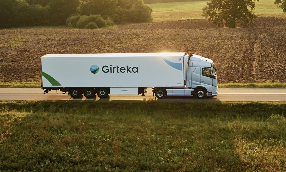 Girteka har bestilt 2000 Volvo-lastbiler til levering i 2025. Girteka har bestilt 2000 Volvo-lastbiler til levering i 2025.