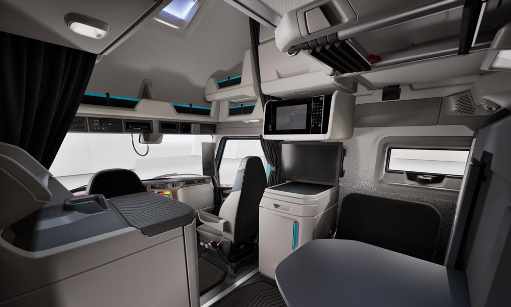 Volvo VNL-kabinen set indefra. Volvo VNL-kabinen set indefra.