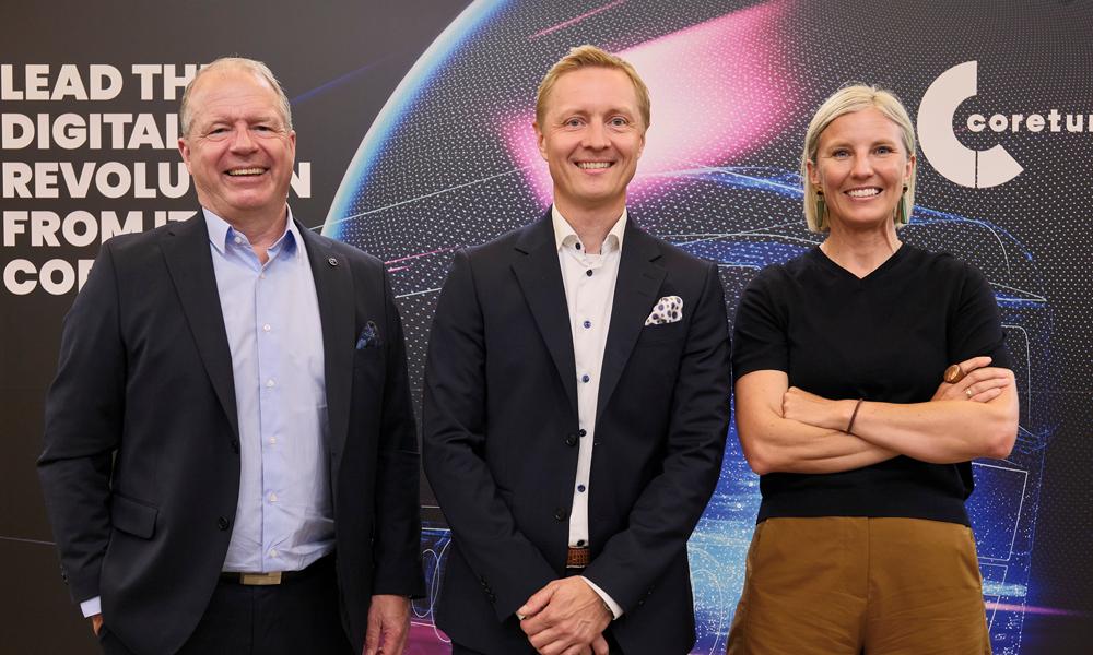 Fra venstre ses Martin Lundstedt, Johan Lindén og Karin Rådström. Fra venstre ses Martin Lundstedt, Johan Lindén og Karin Rådström.