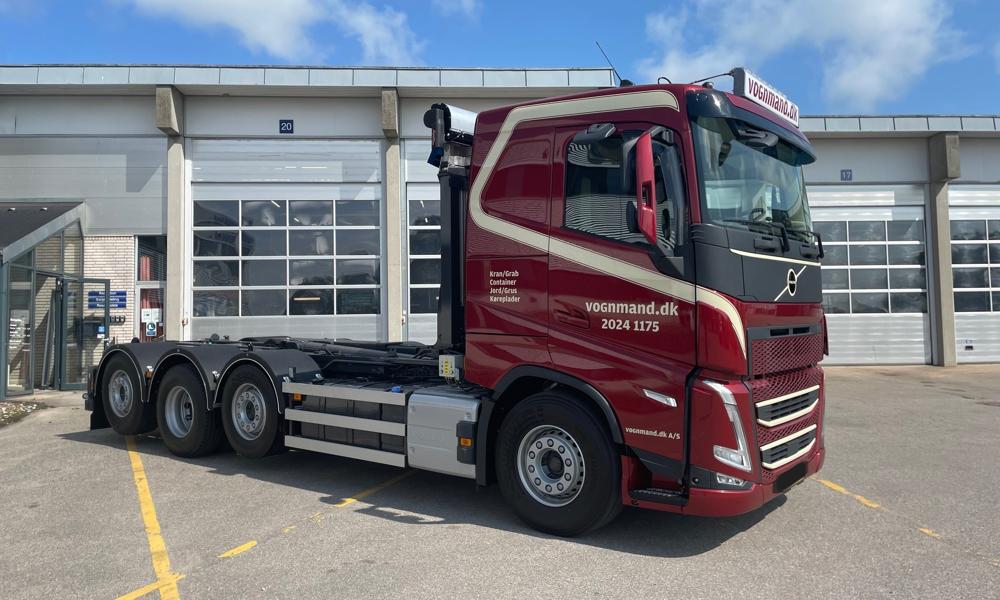 Volvo FH500 som krogbil til vognmand.dk. Volvo FH500 som krogbil til vognmand.dk.