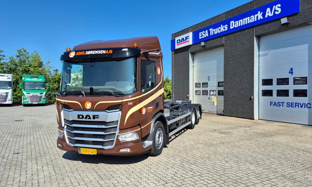 DAF XD 370 FAN til Johs. Sørensen. DAF XD 370 FAN til Johs. Sørensen.