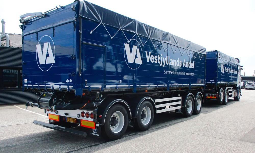 Actros F2553-træk til Vestjyllands Andel. Actros F2553-træk til Vestjyllands Andel.