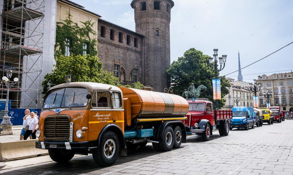 Iveco-parade i Torino, juni 2025. Iveco-parade i Torino, juni 2025.