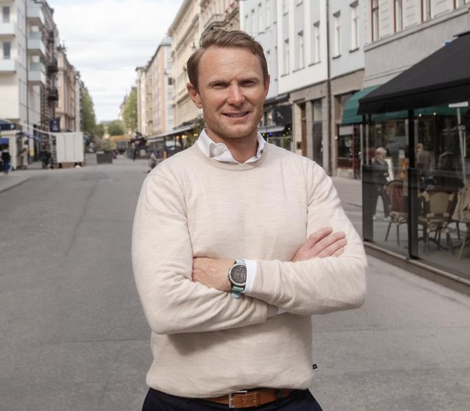 Jonas Ceder, vd för Trifilon. Jonas Ceder, vd för Trifilon.