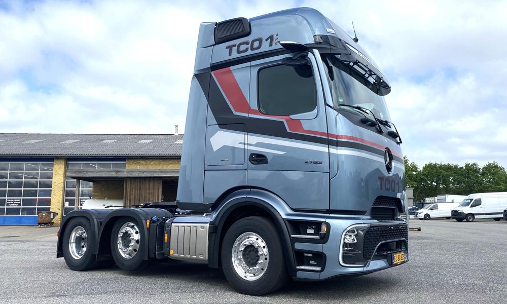 Mercedes Actros L 2753 til Ole Nørgaard. Mercedes Actros L 2753 til Ole Nørgaard.