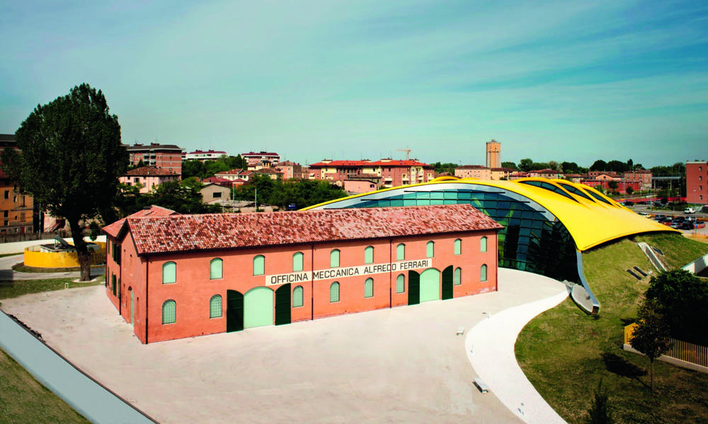 Museo Enzo Ferrari. Museo Enzo Ferrari.