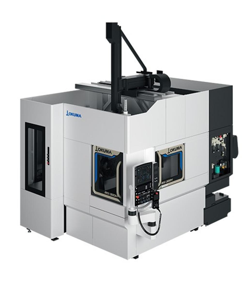 Det horisontale maskineringssenteret MS-320H. Det horisontale maskineringssenteret MS-320H.