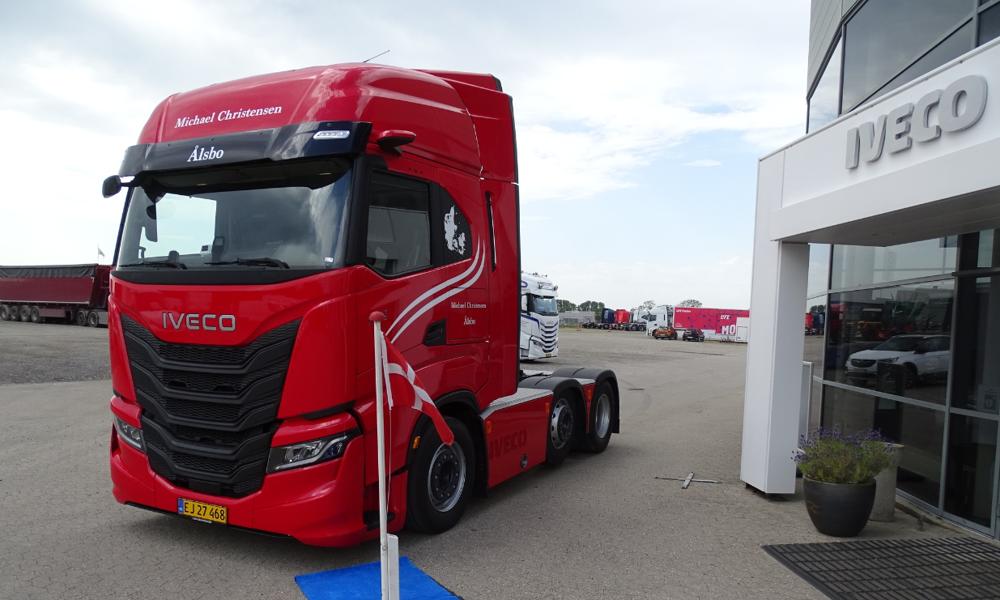Iveco S-Way S500 MY24 til Michael Christensen fra Ålsbo. Iveco S-Way S500 MY24 til Michael Christensen fra Ålsbo.