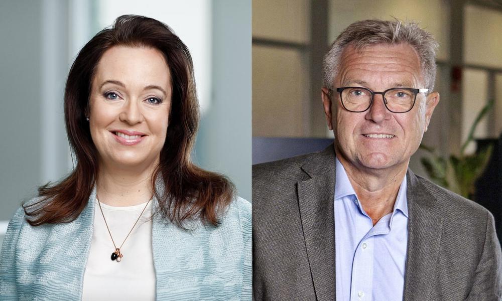 Anna Borg är vd och koncernchef på Vattenfall. Tom Erixon är ordförande Industrikraft Anna Borg är vd och koncernchef på Vattenfall. Tom Erixon är ordförande Industrikraft