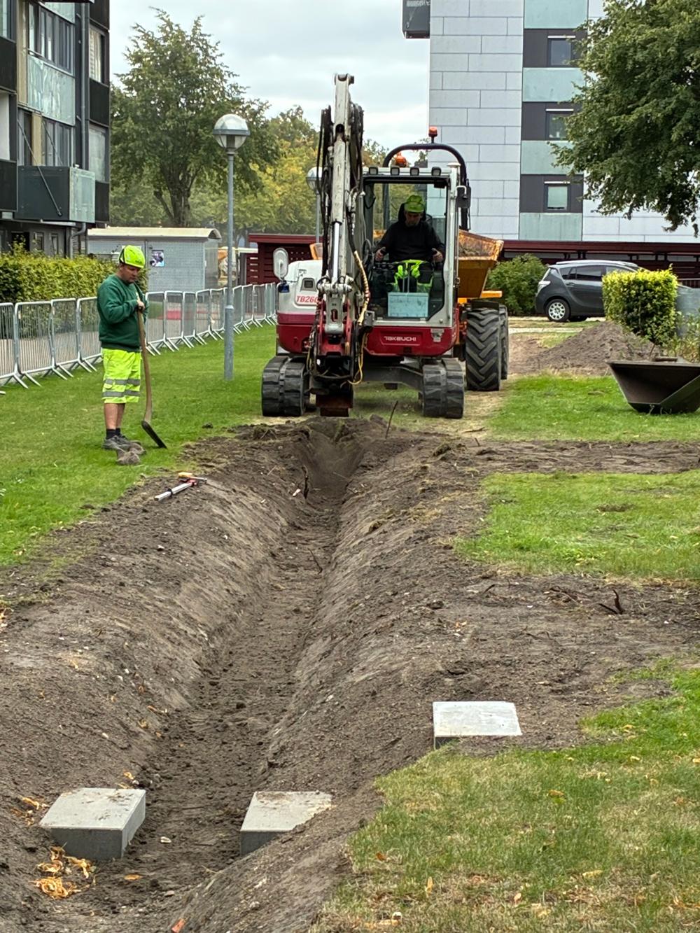 Arbejdet i Urbanplanen på Amager er i fuld gang. Arbejdet i Urbanplanen på Amager er i fuld gang.