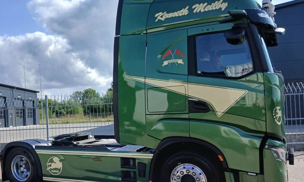 Iveco S-Way til Kenneth Meilby Transport. Iveco S-Way til Kenneth Meilby Transport.