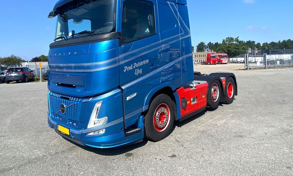 Volvo FH500 til Poul Pedersen, Ejby Aps. Volvo FH500 til Poul Pedersen, Ejby Aps.