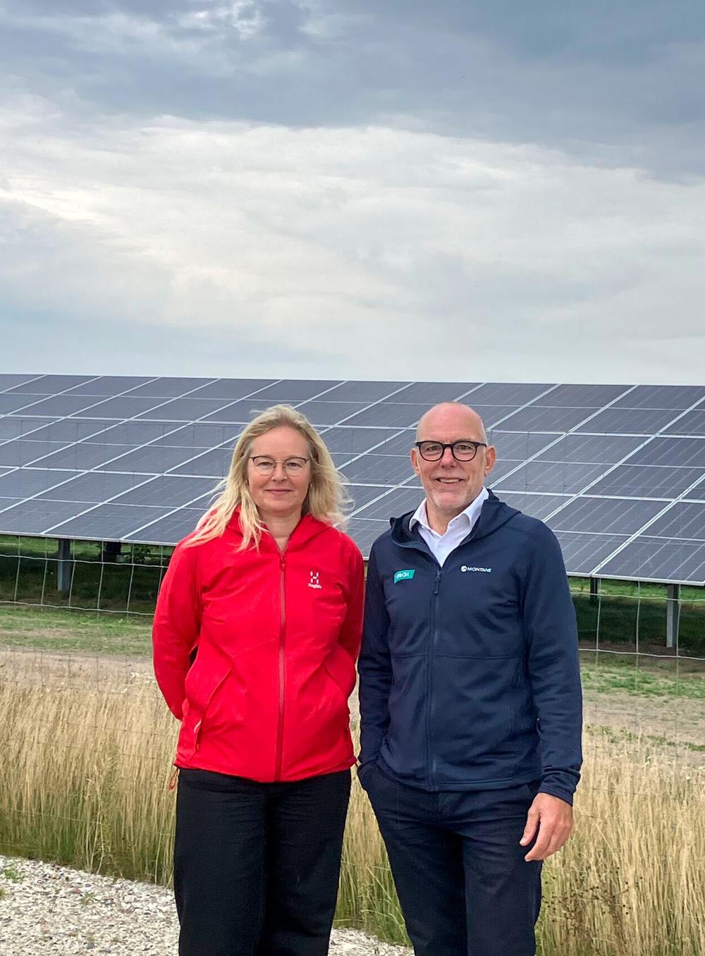 Anne Zachariassen, COO på Aarhus Havn var med til indvielsen. Anne Zachariassen, COO på Aarhus Havn var med til indvielsen.