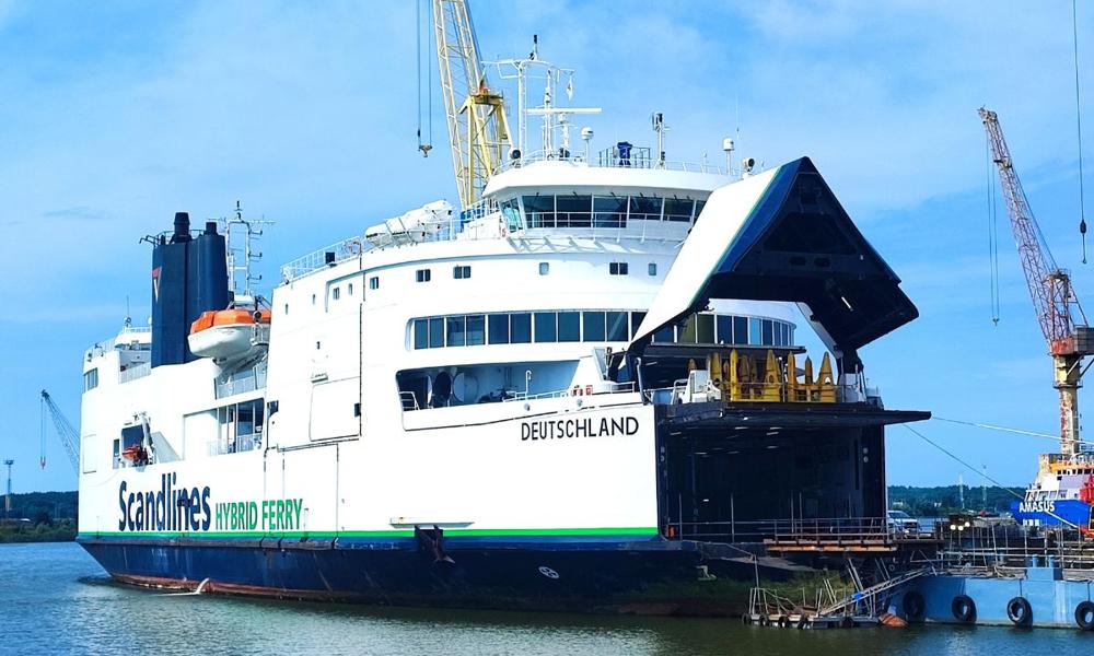 Scandlines har lagt 230 mio. kr. i ombygningen af de to Rødby-Puttgardenfærger. Scandlines har lagt 230 mio. kr. i ombygningen af de to Rødby-Puttgardenfærger.