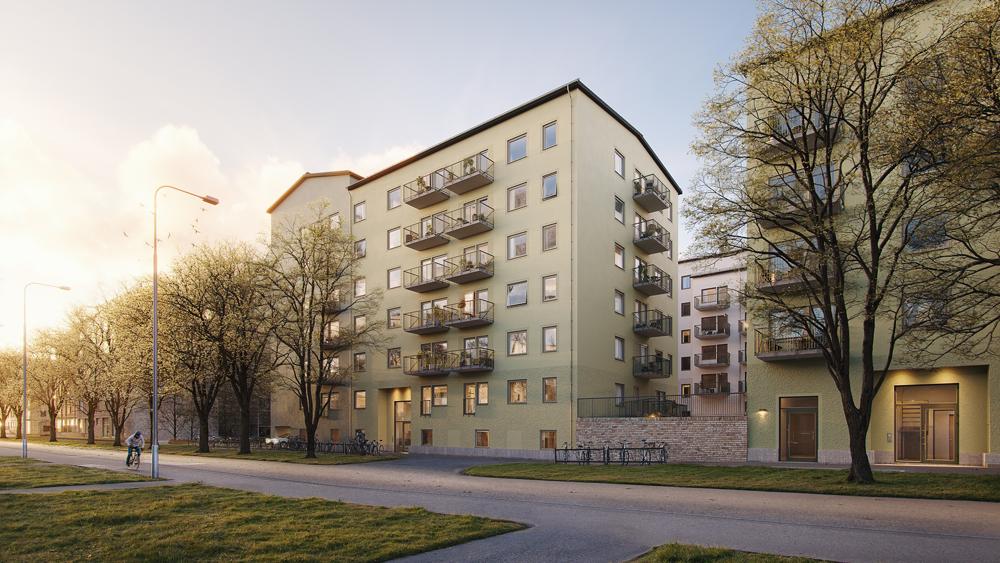 Derome bygger 177 hyreslägenheter i stadsdelen Flatås där två huskroppar på fem till sex våningar ska rymma totalt 177 hyreslägenheter samt kommersiella lokaler. Derome bygger 177 hyreslägenheter i stadsdelen Flatås där två huskroppar på fem till sex våningar ska rymma totalt 177 hyreslägenheter samt kommersiella lokaler.