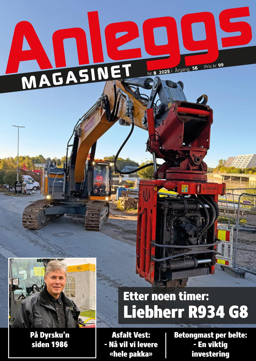 AnleggsMagasinet nr. 8 er nå ute. AnleggsMagasinet nr. 8 er nå ute.