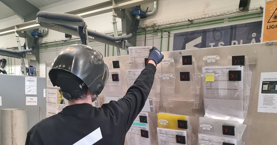 IS Plåt effektiviserar produktionen med nytt kösystem