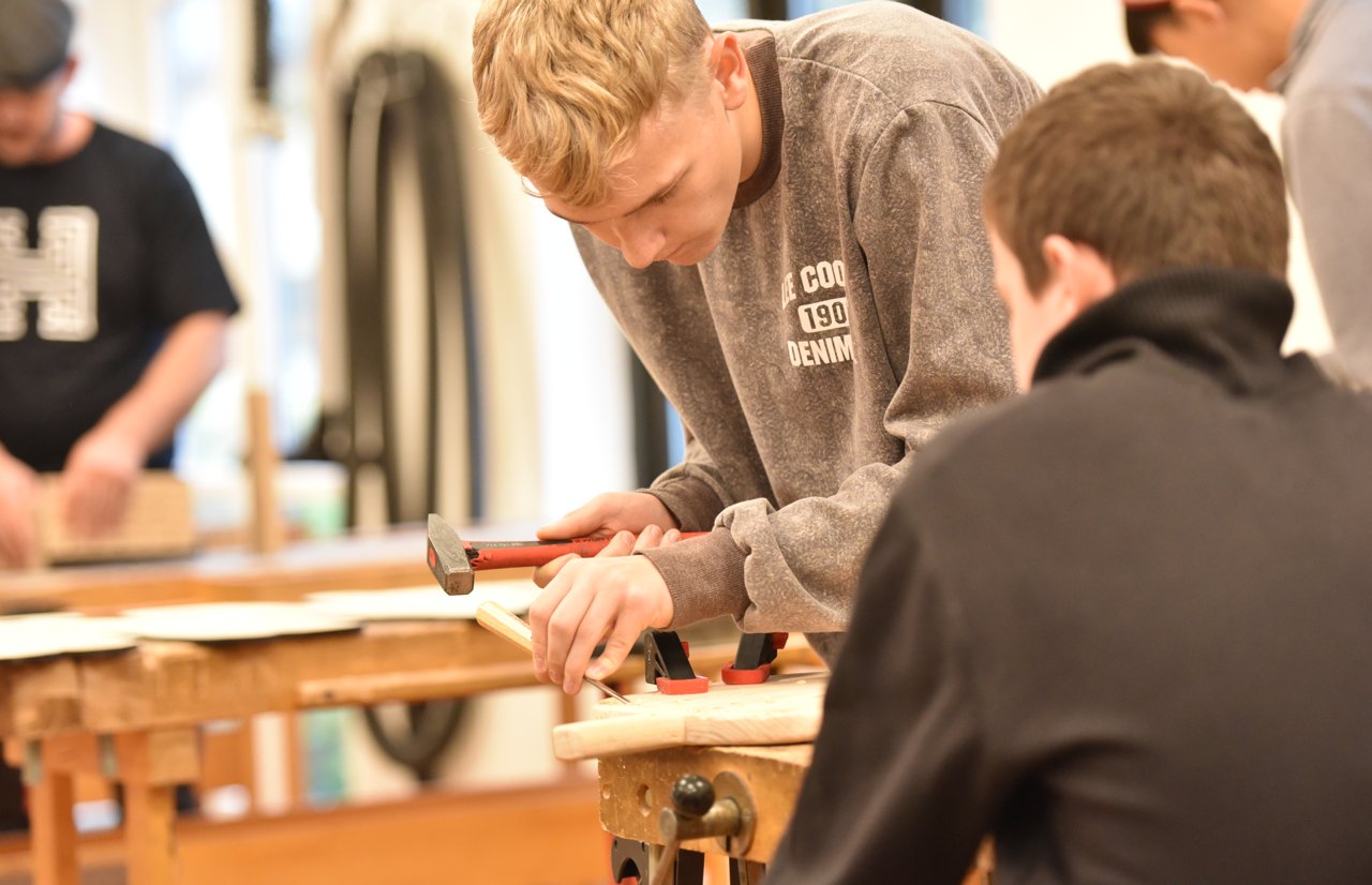Ombygning af Halvorsminde Efterskole og Fri Fagskole, Hjørring