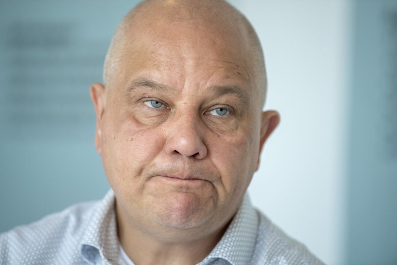 Carsten Bak Andreasen har i årtier leveret anlæg til fødevareindustrien. Nu er det slut. <i>Foto:Henrik Simonsen</i>