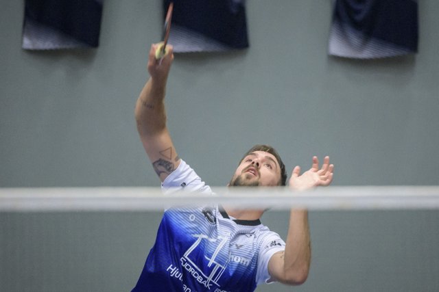 Jan Ø. Jørgensen og Vendsyssel Elite Badminton formåede ikke at spille sig i DM-finalen. Arkivfoto: Martin Damgård