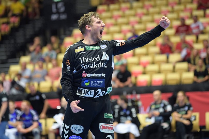 Rasmus Bech var i sidste sæson med til at vinde pokalturneringen med Mors-Thy. Den bedrift gentager han gerne i det, der bliver hans sidste sæson i klubben. Arkivfoto: Bente Poder