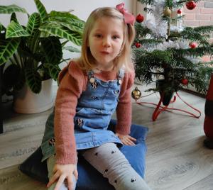 Tre-årige Luna er et lille mirakel: Sådan kom hun til verden uden alvorlig genfejl
