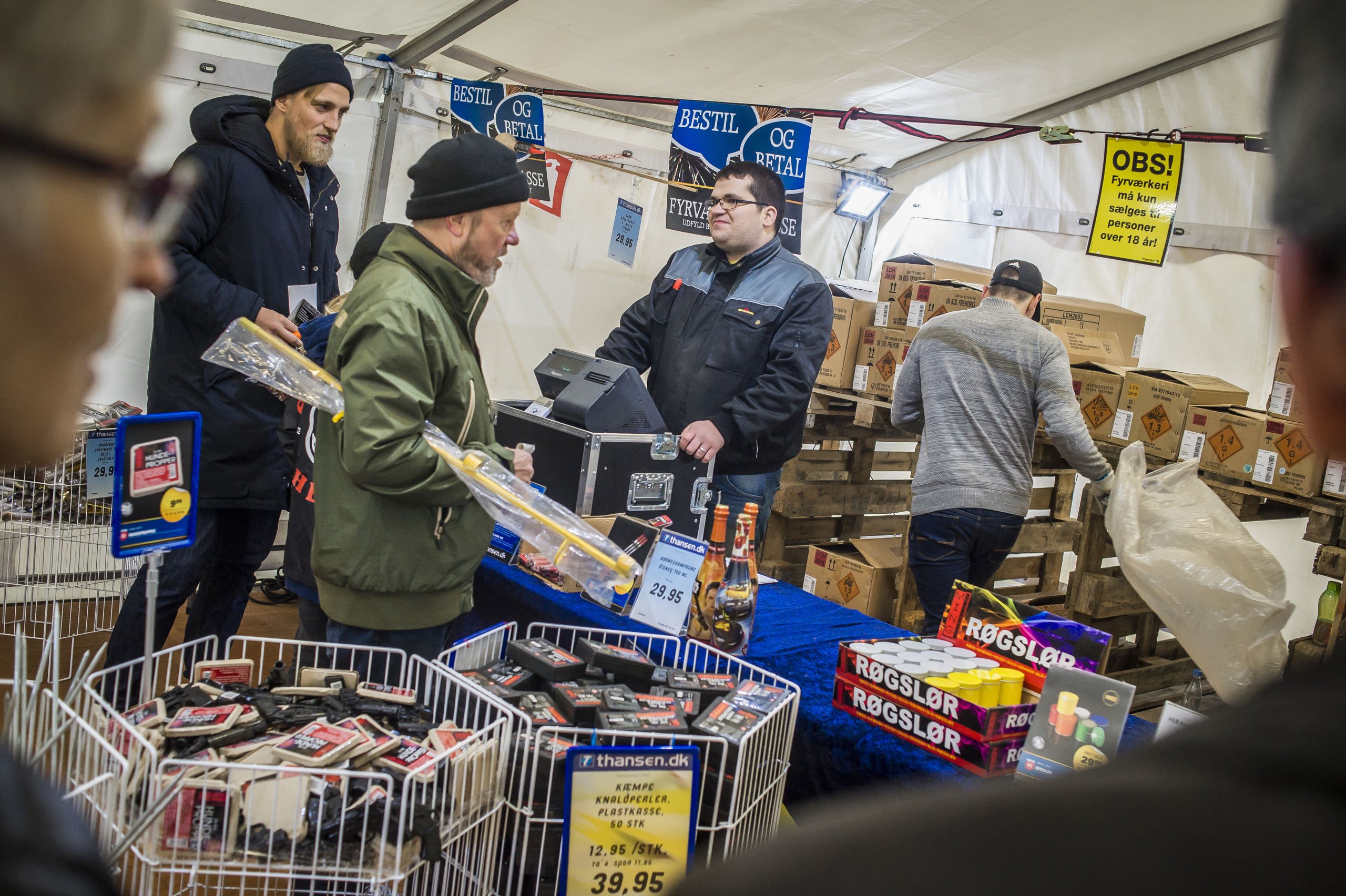 Nordjyderne har færrest ulykker med fyrværkeri