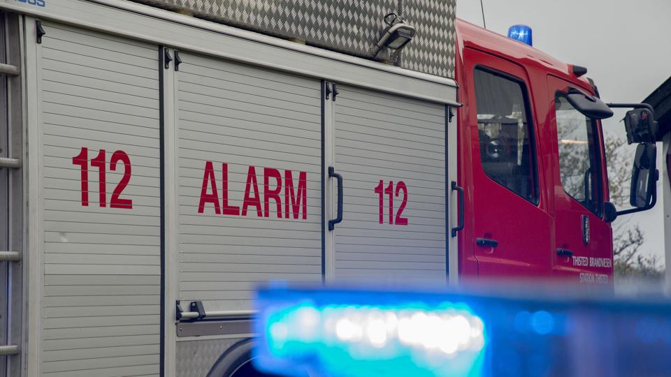 To bilister slap fra et færdselsuheld søndag eftermiddag ved Vestervig uden fysiske skader.Arkivfoto <i>Foto: Peter Mørk</i>