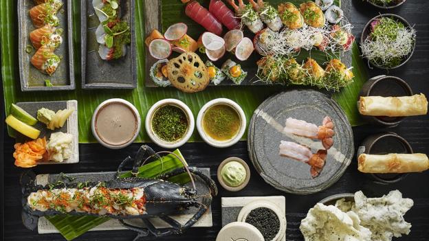 Et væld af luksus fra Karma Sushi.